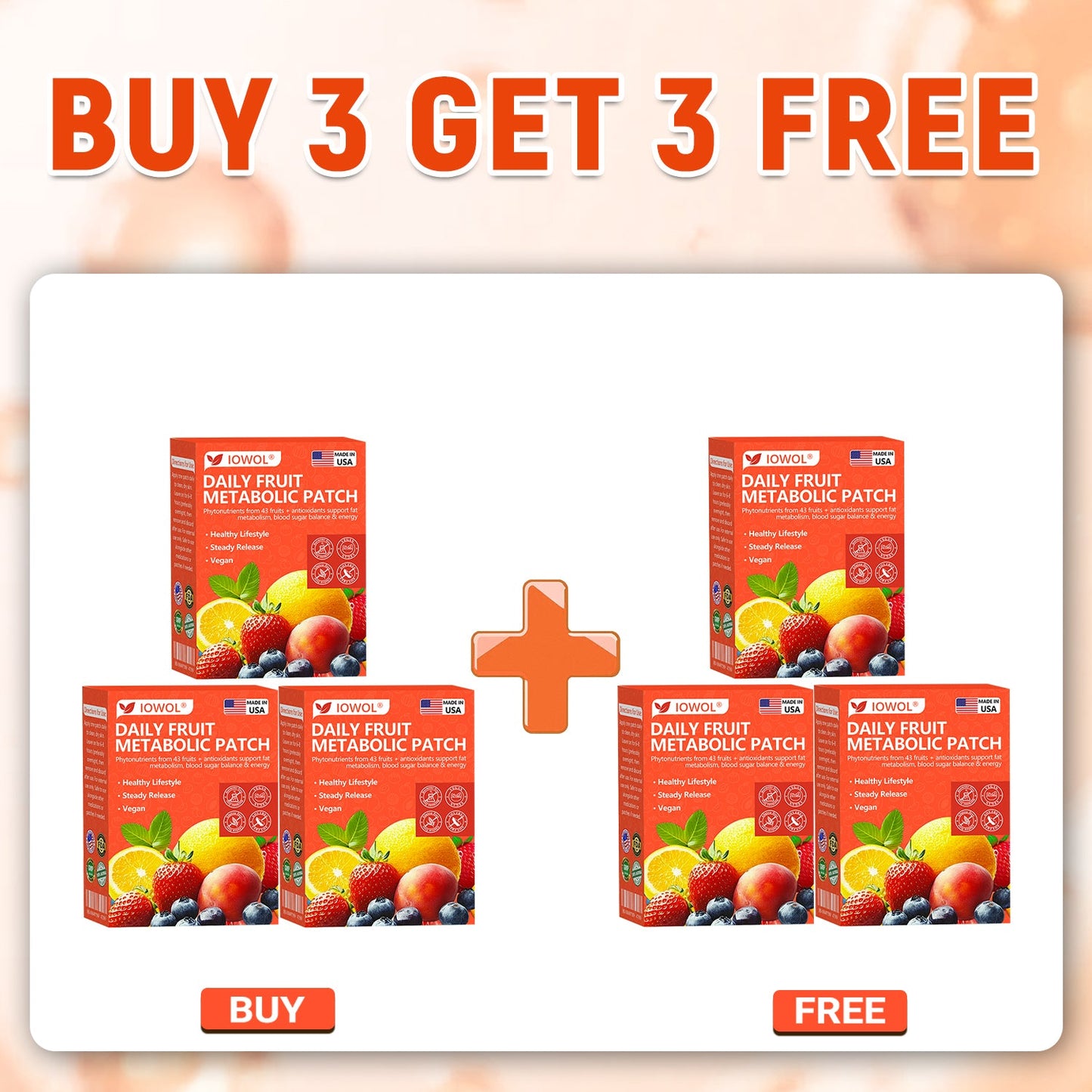 🍎𝐎𝐟𝐟𝐢𝐜𝐢𝐚𝐥 𝐒𝐭𝐨𝐫𝐞 | 𝐈𝐎𝐖𝐎𝐋® 𝐃𝐚𝐢𝐥𝐲 𝐅𝐫𝐮𝐢𝐭 𝐌𝐞𝐭𝐚𝐛𝐨𝐥𝐢𝐜 𝐏𝐚𝐭𝐜𝐡 𝐮𝐬𝐞𝐬 𝐨𝐫𝐠𝐚𝐧𝐢𝐜 𝐟𝐫𝐮𝐢𝐭 𝐞𝐱𝐭𝐫𝐚𝐜𝐭𝐬 𝐚𝐧𝐝 𝐩𝐡𝐲𝐭𝐨𝐧𝐮𝐭𝐫𝐢𝐞𝐧𝐭𝐬 𝐟𝐫𝐨𝐦 𝟒𝟑 𝐟𝐫𝐮𝐢𝐭𝐬 𝐭𝐨 𝐬𝐮𝐩𝐩𝐨𝐫𝐭 𝐟𝐚𝐭 𝐦𝐞𝐭𝐚𝐛𝐨𝐥𝐢𝐬𝐦, 𝐛𝐚𝐥𝐚𝐧𝐜𝐞 𝐛𝐥𝐨𝐨𝐝 𝐬𝐮𝐠𝐚𝐫, 𝐚𝐧𝐝 𝐛𝐨𝐨𝐬𝐭 𝐞𝐧𝐞𝐫𝐠𝐲 𝐟𝐨𝐫 𝐚𝐥𝐥-𝐝𝐚𝐲 𝐰𝐞𝐥𝐥𝐧𝐞𝐬𝐬.